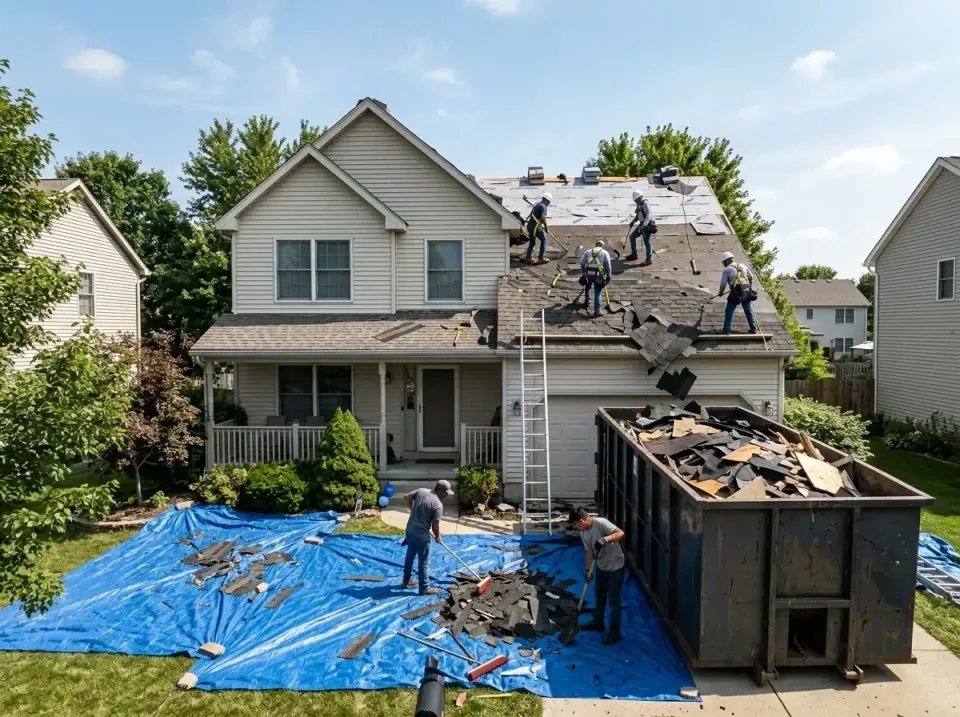 roof-replacement-debris-remova-004 — frequently asked questions, Cheapest Dumpster Rentals in Kensington, CT